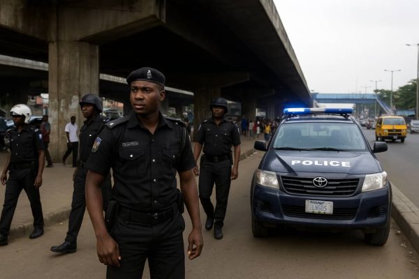 Why You’re Seeing More Police Patrols in Ikeja Underbridge and Surulere by the National Stadium